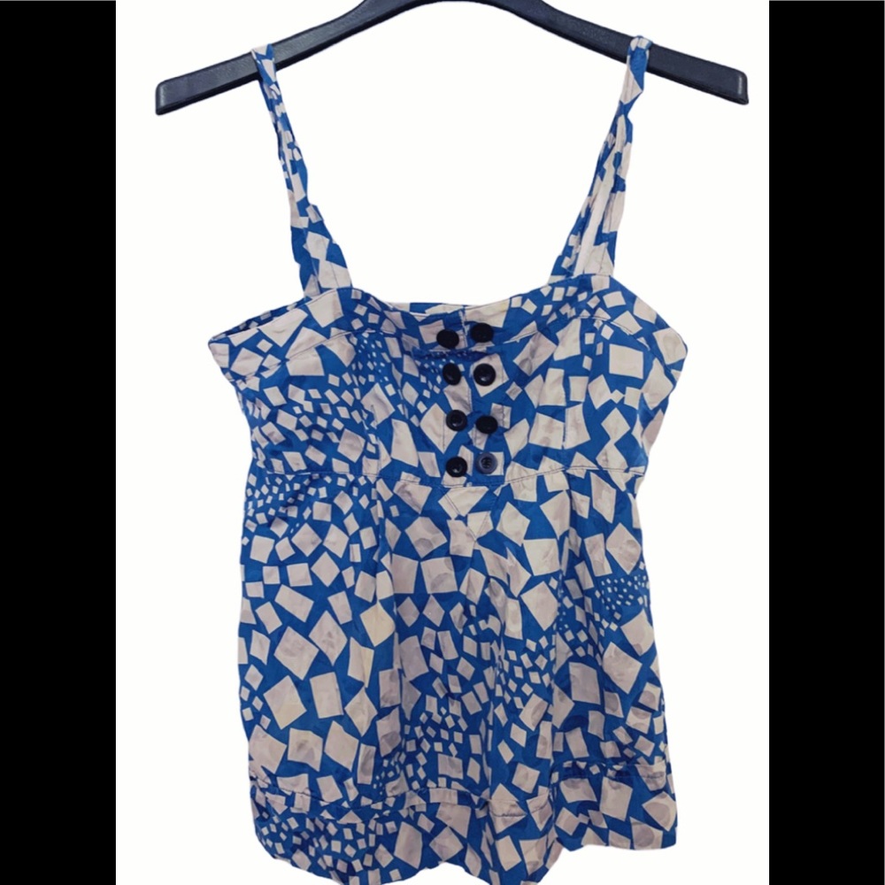 Marc by Marc jacobs tank top pull over side zip summer spring Sz 8